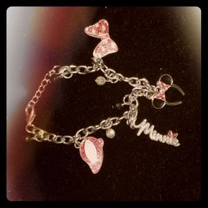 Minnie's favorite things charm bracelet